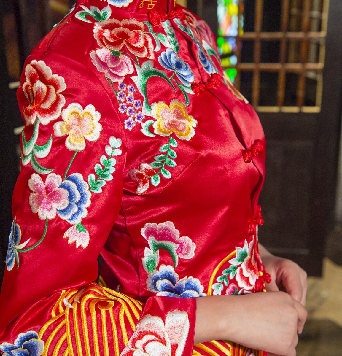 秀鳳中式婚紗禮服