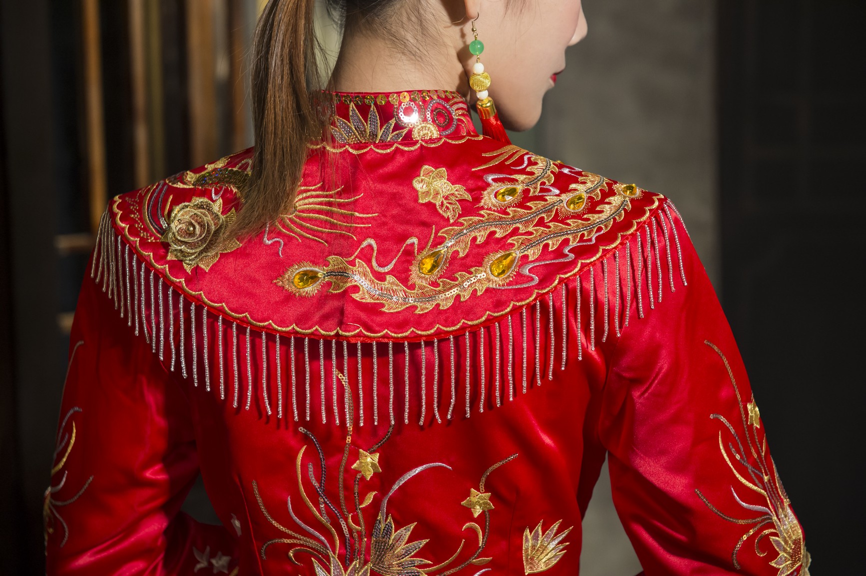 中式禮服租借-秀禾服,龍鳳掛