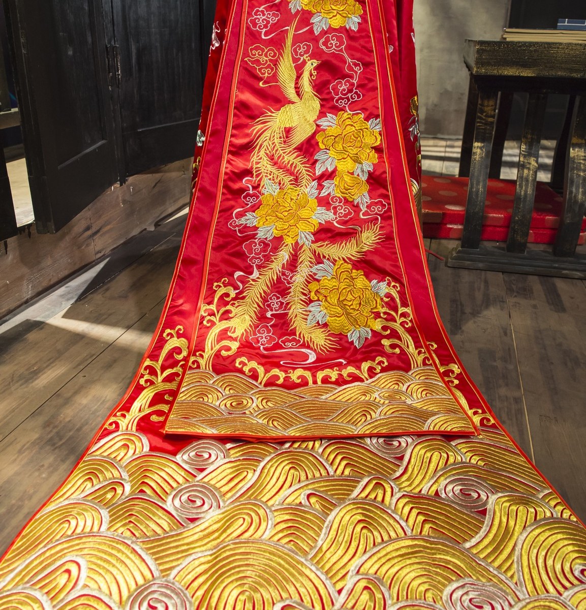 中式禮服租借-秀禾服,龍鳳掛