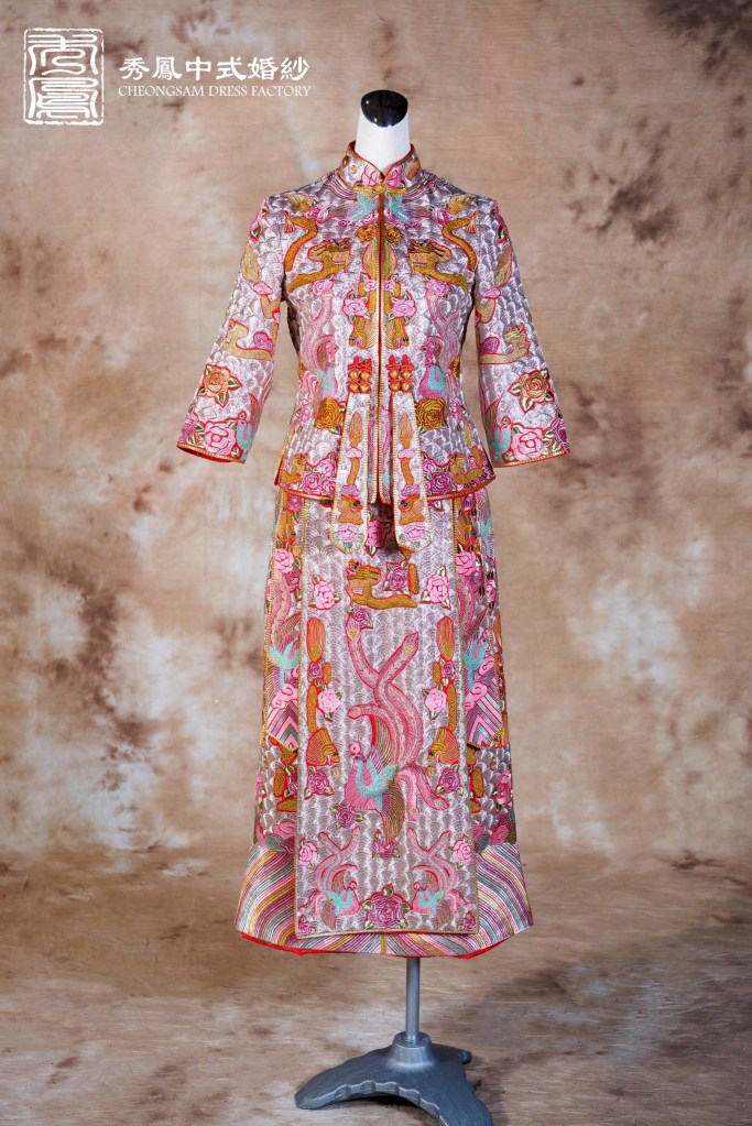 中式龍鳳褂,龍鳳褂,龍鳳褂推薦,龍鳳褂訂製,龍鳳褂出租,龍鳳褂款式,龍鳳褂價格,TSN303002